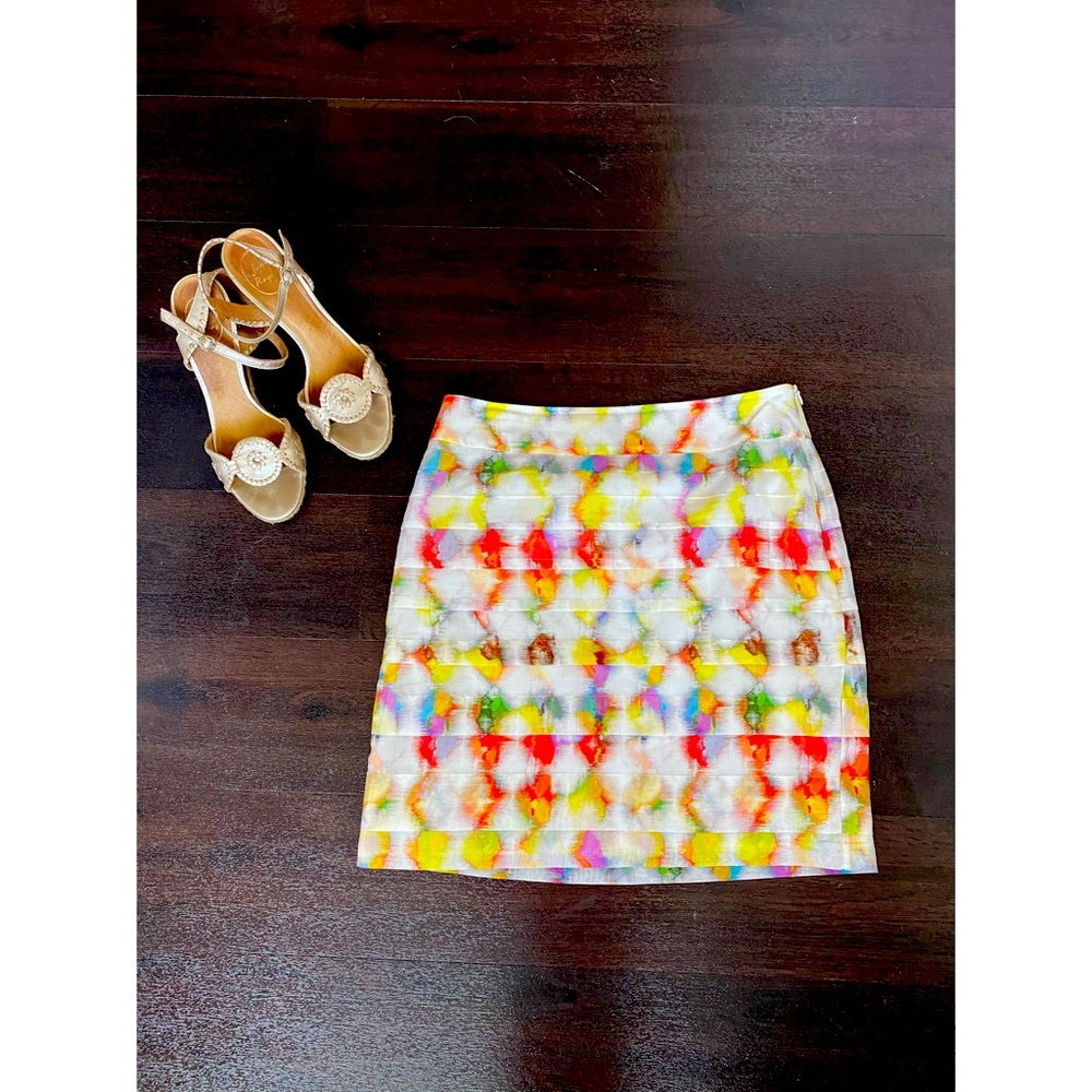 Multicolor Ann Taylor Skirt